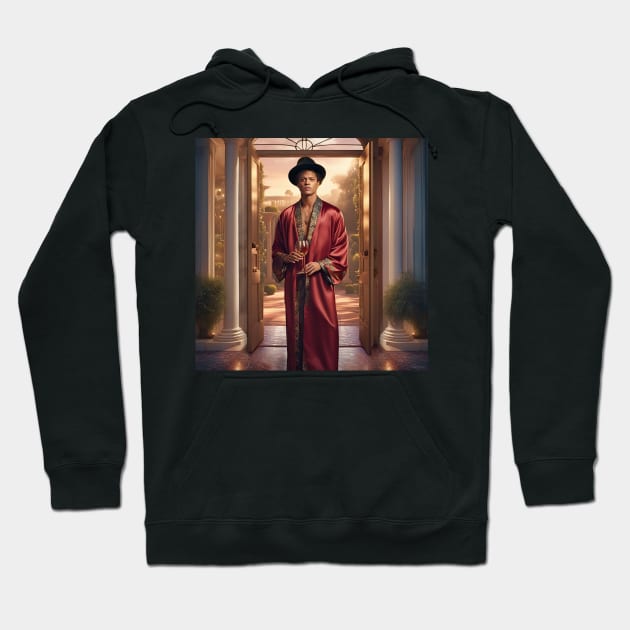 Bruno Mars Leave the DoorOpen Hoodie by IconsPopArt